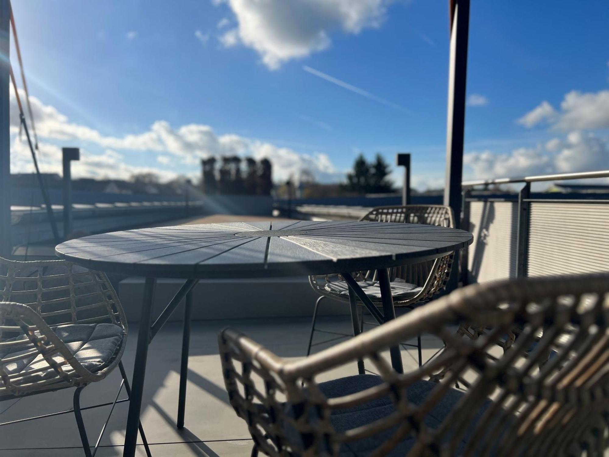 Luxus Loft Ueber Den Daechern Von Roding Exterior foto